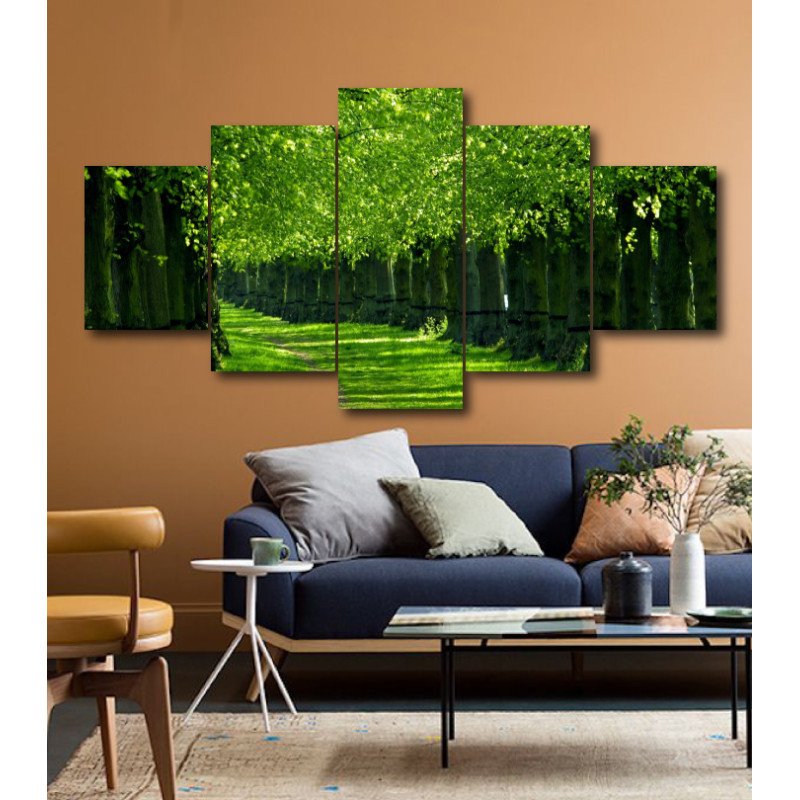 Wall Frames 5 Pieces Set Canvas - Digitally Printed Wall Canvas  post-200 view 1