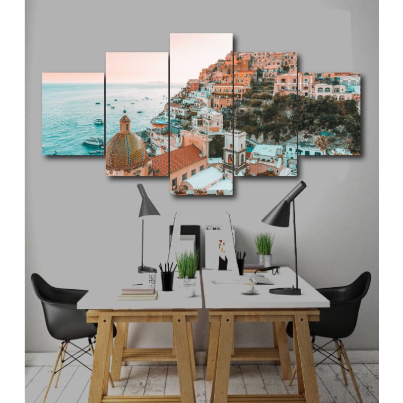 Wall Frames 5 Pieces Set Canvas - Digitally Printed Wall Canvas  post-210 view 1