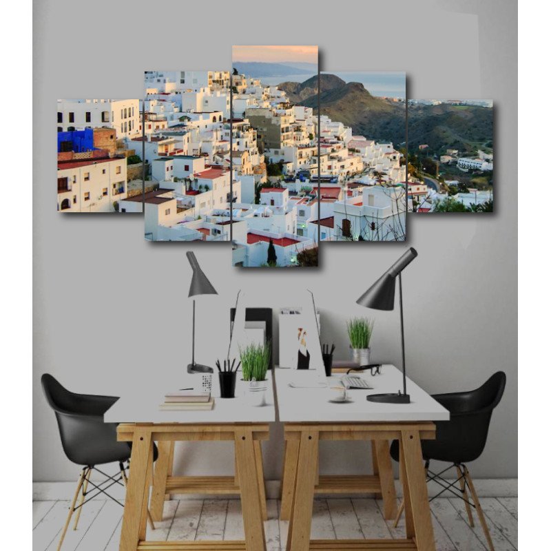 Wall Frames 5 Pieces Set Canvas - Digitally Printed Wall Canvas  post-211 view 1