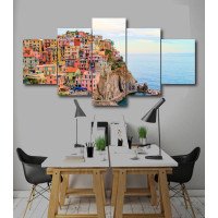 Wall Frames 5 Pieces Set Canvas - Digitally Printed Wall Canvas  post-212