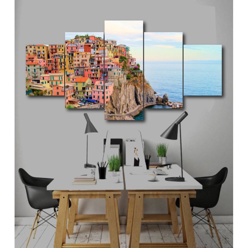 Wall Frames 5 Pieces Set Canvas - Digitally Printed Wall Canvas  post-212 view 1