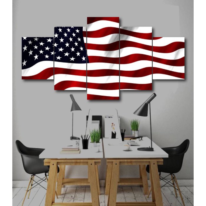 Wall Frames 5 Pieces Set Canvas - Digitally Printed Wall Canvas  post-215