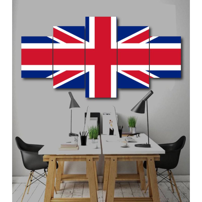 Wall Frames 5 Pieces Set Canvas - Digitally Printed Wall Canvas  post-218 view 1