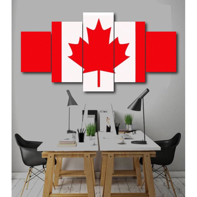 Wall Frames 5 Pieces Set Canvas - Digitally Printed Wall Canvas  post-220 view 1