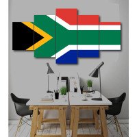 Wall Frames 5 Pieces Set Canvas - Digitally Printed Wall Canvas  post-223