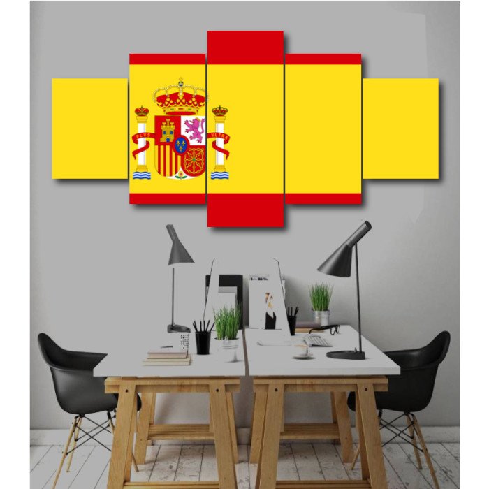 Wall Frames 5 Pieces Set Canvas - Digitally Printed Wall Canvas  post-227