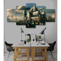 Wall Frames 5 Pieces Set Canvas - Digitally Printed Wall Canvas  post-231