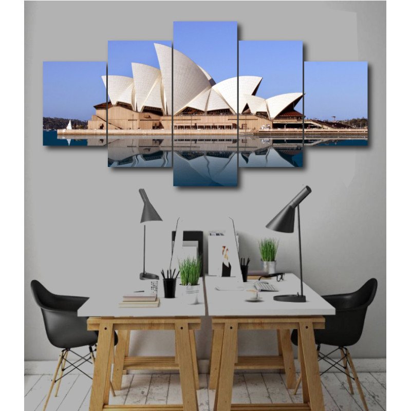 Wall Frames 5 Pieces Set Canvas - Digitally Printed Wall Canvas  post-233 view 1