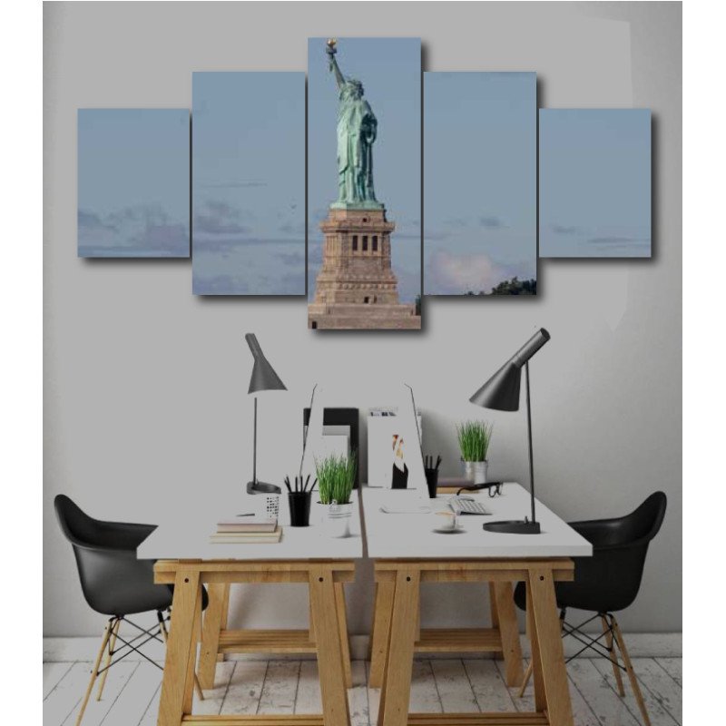Wall Frames 5 Pieces Set Canvas - Digitally Printed Wall Canvas  post-235 view 1