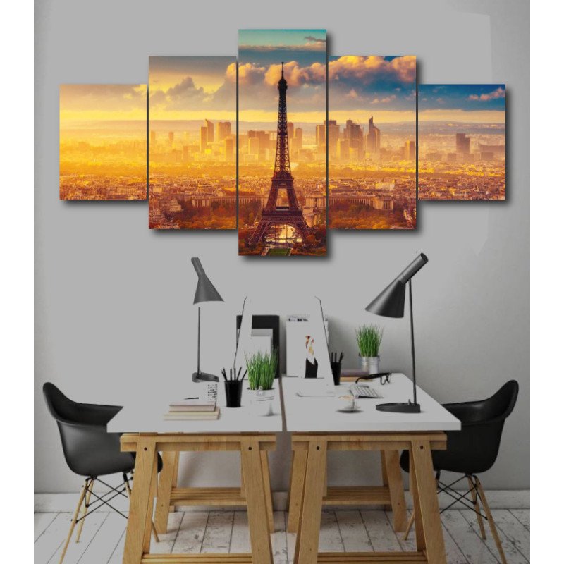Wall Frames 5 Pieces Set Canvas - Digitally Printed Wall Canvas  post-238 view 1