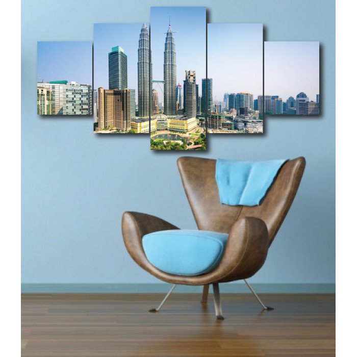 Wall Frames 5 Pieces Set Canvas - Digitally Printed Wall Canvas  post-260