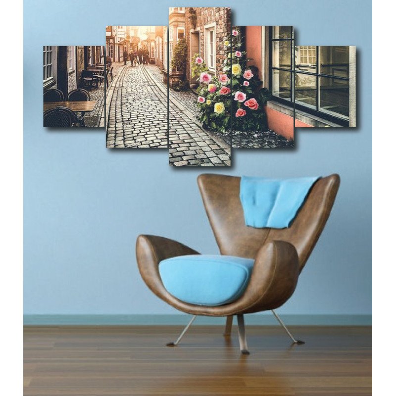 Wall Frames 5 Pieces Set Canvas - Digitally Printed Wall Canvas  post-261 view 1