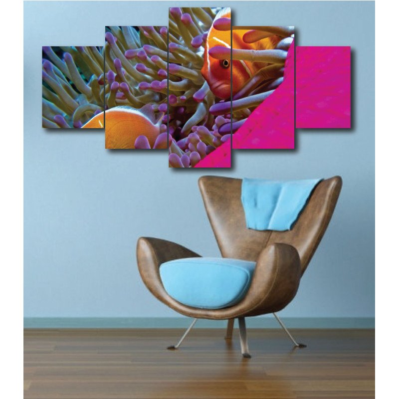 Wall Frames 5 Pieces Set Canvas - Digitally Printed Wall Canvas  post-279 view 1