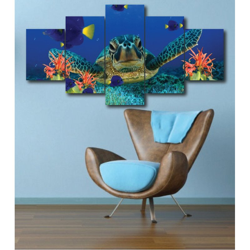 Wall Frames 5 Pieces Set Canvas - Digitally Printed Wall Canvas  post-280 view 1