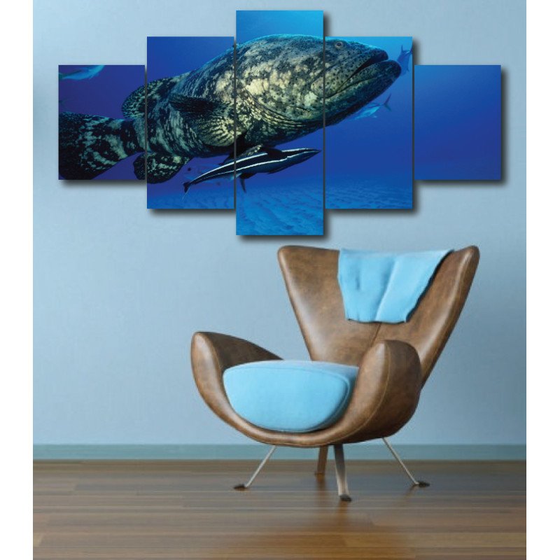Wall Frames 5 Pieces Set Canvas - Digitally Printed Wall Canvas  post-282 view 1