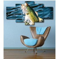 Wall Frames 5 Pieces Set Canvas - Digitally Printed Wall Canvas  post-283