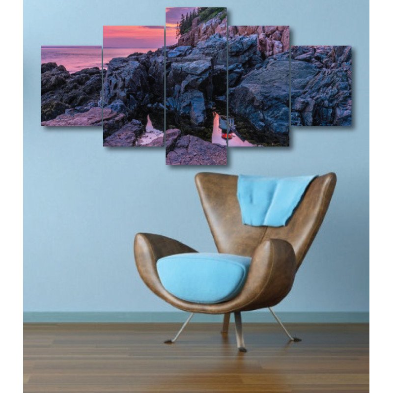 Wall Frames 5 Pieces Set Canvas - Digitally Printed Wall Canvas  post-305 view 1