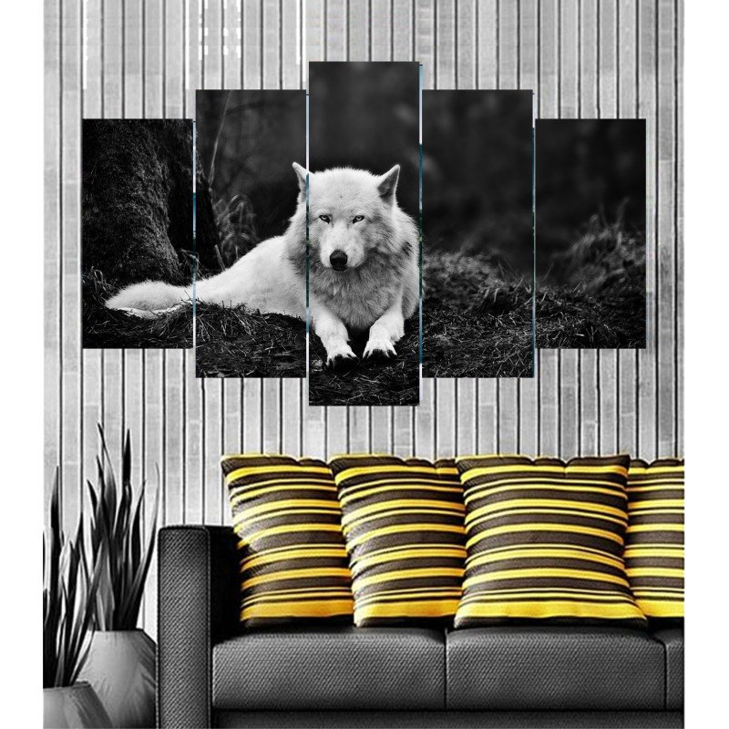 Wall Frames 5 Pieces Set Canvas - Digitally Printed Wall Canvas  post-32 view 1