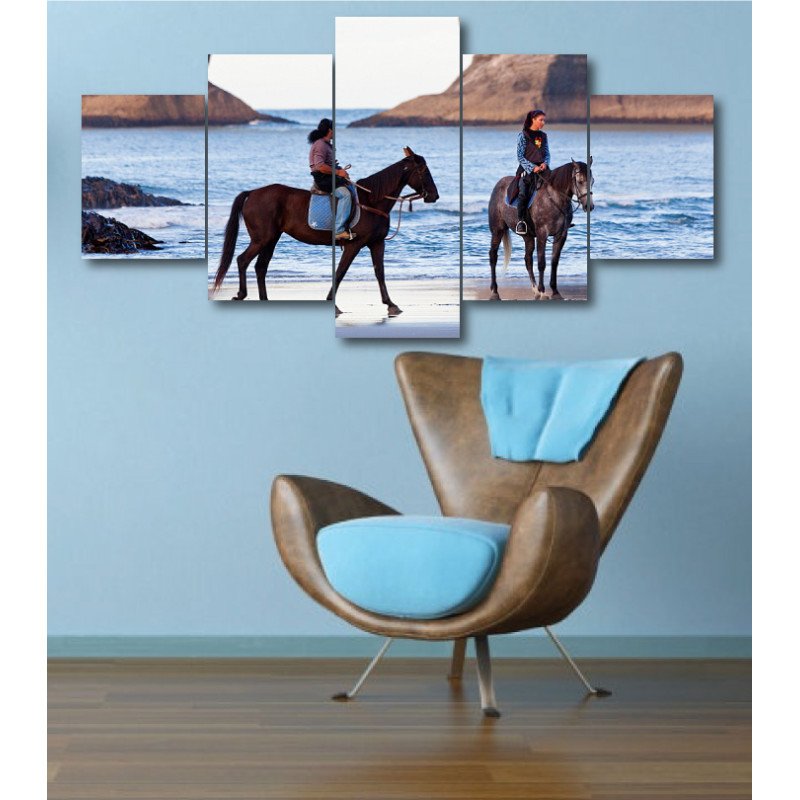 Wall Frames 5 Pieces Set Canvas - Digitally Printed Wall Canvas  post-335 view 1