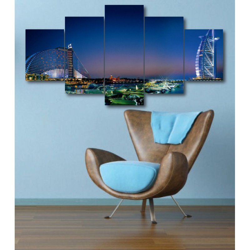 Wall Frames 5 Pieces Set Canvas - Digitally Printed Wall Canvas  post-339 view 1