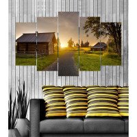 Wall Frames 5 Pieces Set Canvas - Digitally Printed Wall Canvas  post-38