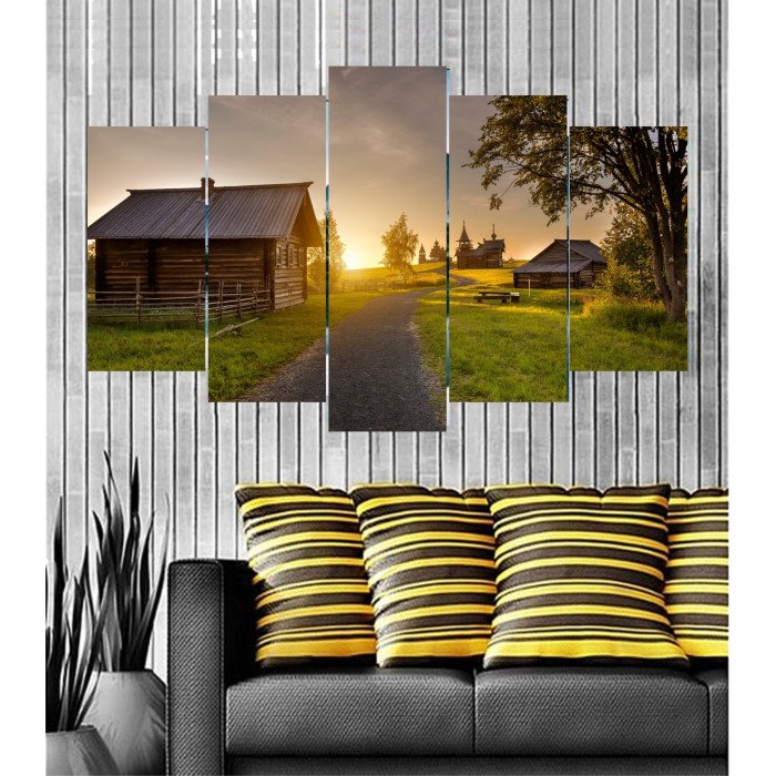 Wall Frames 5 Pieces Set Canvas - Digitally Printed Wall Canvas  post-38