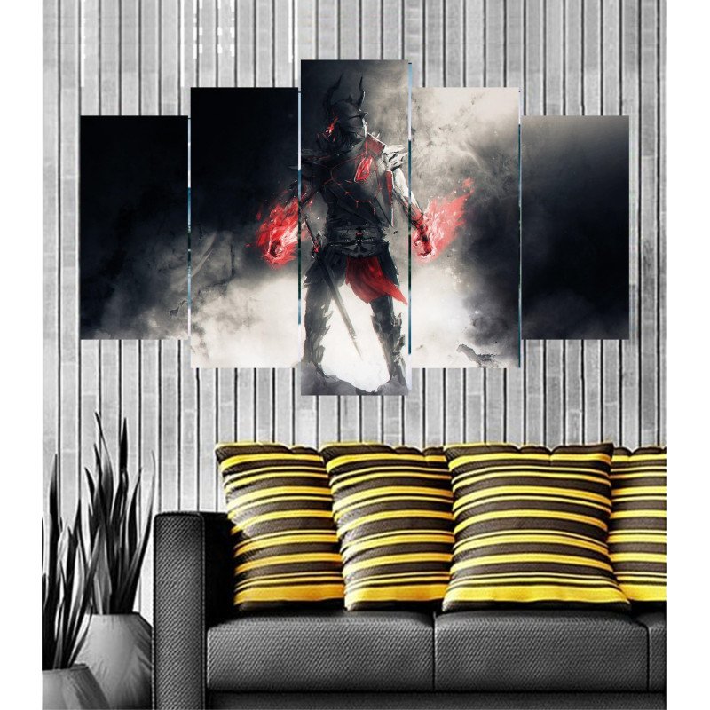 Wall Frames 5 Pieces Set Canvas - Digitally Printed Wall Canvas  post-54 view 1