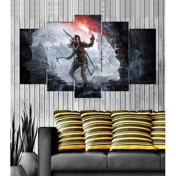 Wall Frames 5 Pieces Set Canvas - Digitally Printed Wall Canvas  post-55