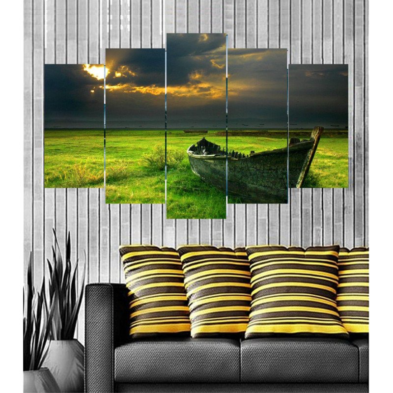Wall Frames 5 Pieces Set Canvas - Digitally Printed Wall Canvas  post-59 view 1