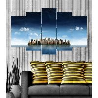 Wall Frames 5 Pieces Set Canvas - Digitally Printed Wall Canvas  post-70