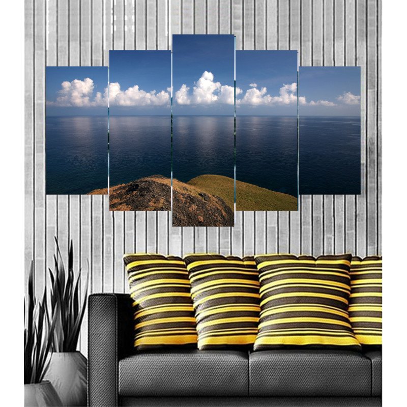 Wall Frames 5 Pieces Set Canvas - Digitally Printed Wall Canvas post-71 view 1
