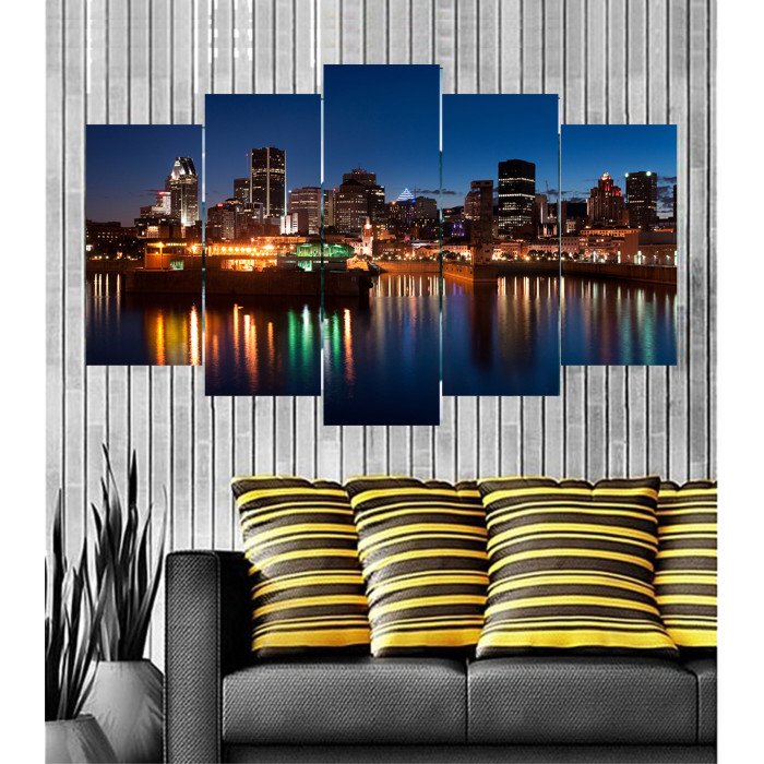 Wall Frames 5 Pieces Set Canvas - Digitally Printed Wall Canvas  post-96