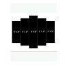 Wall Frames 5 Pieces Set Canvas - Digitally Printed Wall Canvas  post-108 view