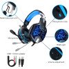 YINSAN TM-5 Gaming Headset Blue Theme view
