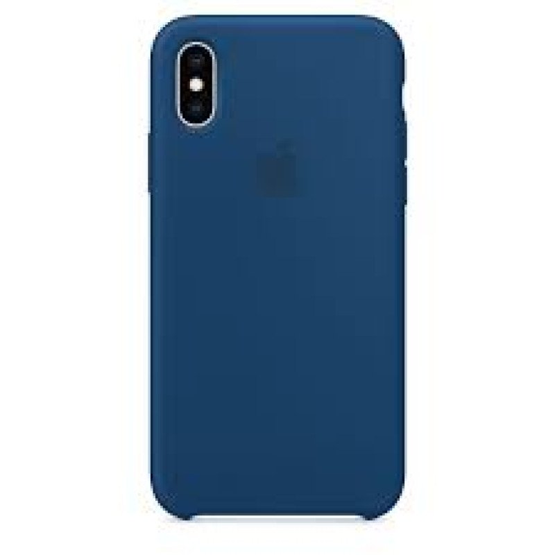 Iphone X Silicone Cover Blue