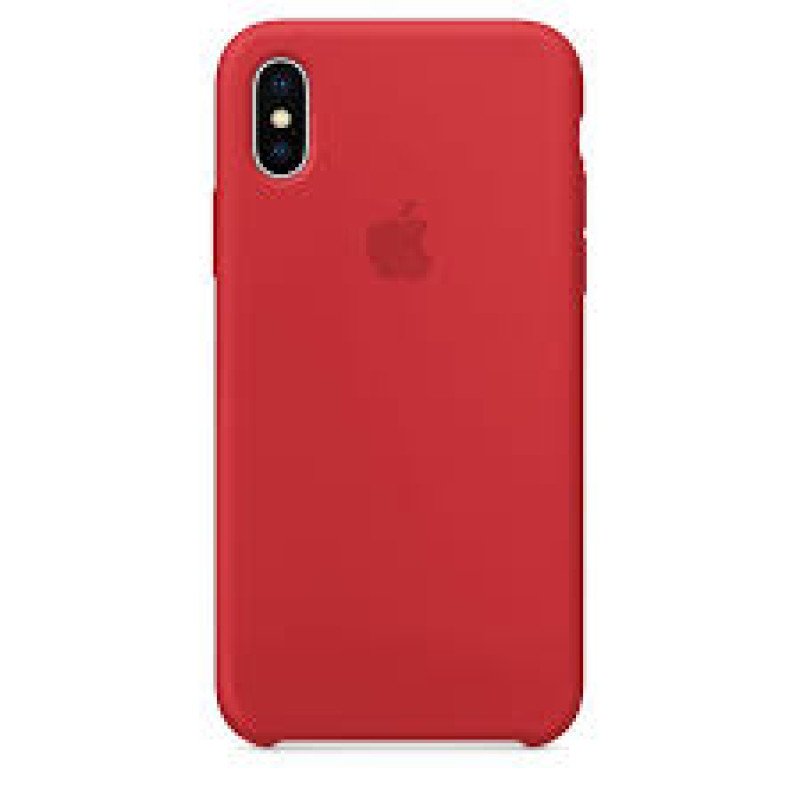 Iphone X Silicone Cover Red