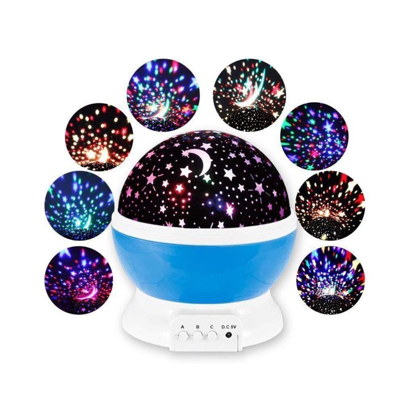 Moon lamp dream Rotating projection Lamp view 1