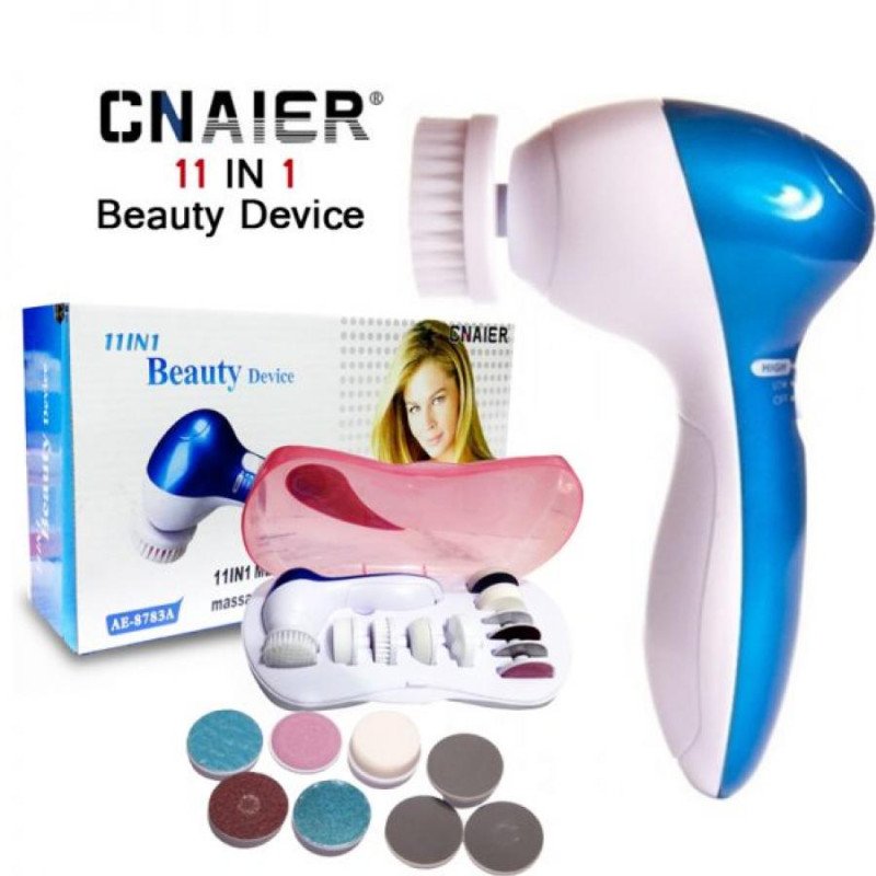 11 In 1 Face Massage Beauty Device - Pink view 1