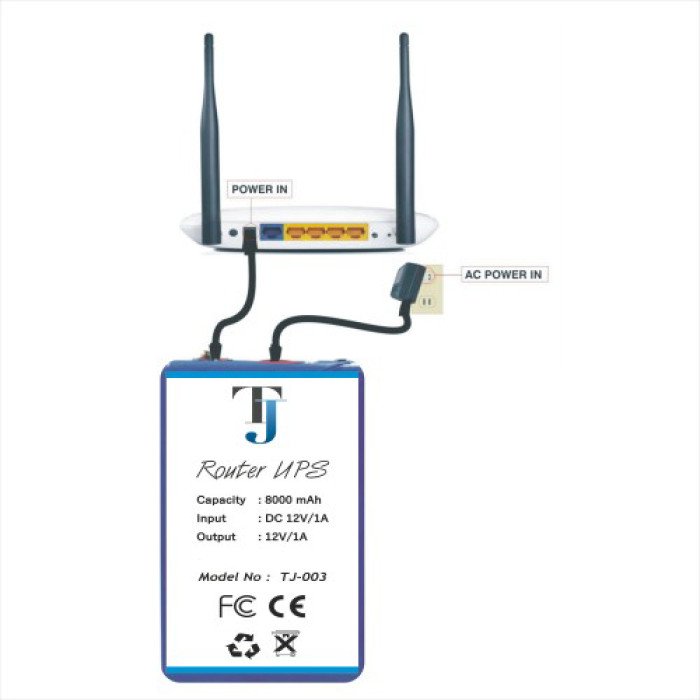 12V Router UPS For WiFi Routers And 12V Devices 12V Router UPS For WiFi Routers And 12V Devices