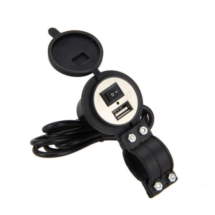 Bikes 12V Motorcycle Mobile Phone USB Charger Port Power Adapter Bikes 12V Motorcycle Mobile Phone USB Charger Port Power Adapter
