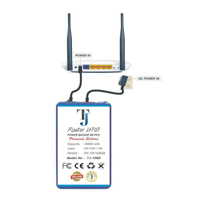 12V Router UPS Premium Edition view 1