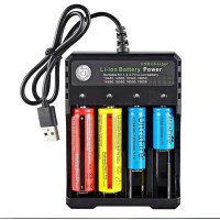 BMAX Automatic 4 Slots Lithium Battery Charger
