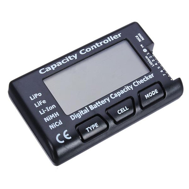 2.1 RC Cell Meter-7 Digital Battery Capacity Checker/Controller