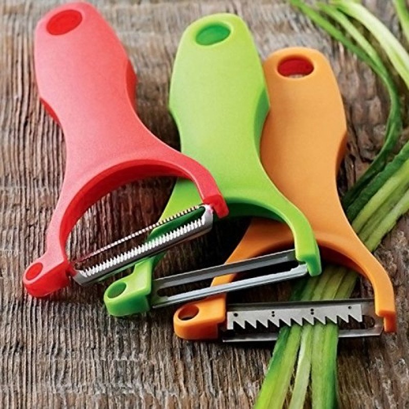 3 Sets Vegetable peeler slicer cutter view 1