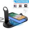 4 in 1 Wireless Charging Station Dock view