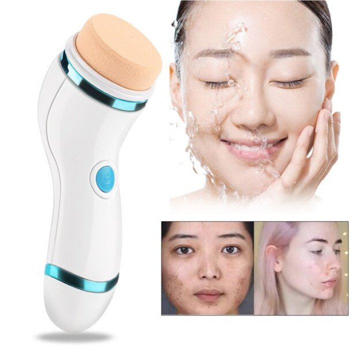 4 in 1 Electric Facial Cleansing Brush & Face Massager