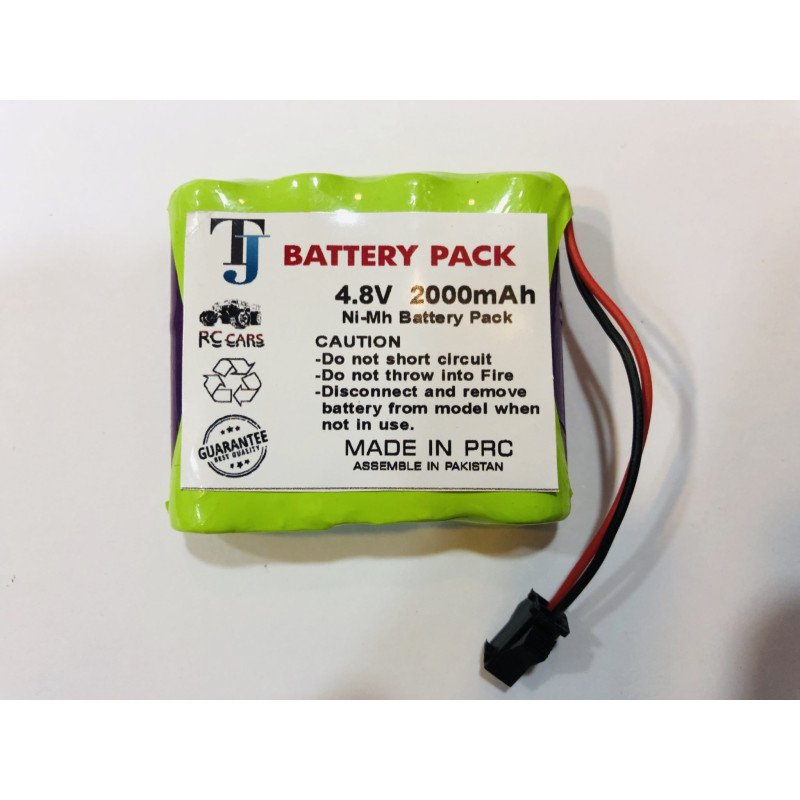 4.8V 2000mAh Car Toy Battery with 1 Year Warranty view 1