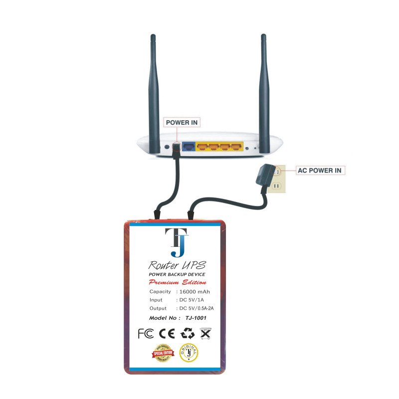 5V Router UPS Premium Edition view 1