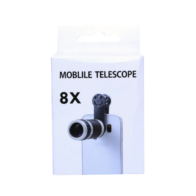 8x Zoom - Telescope Lens view 1