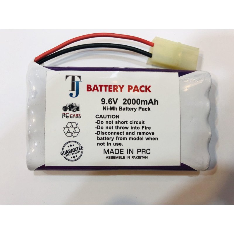 9.6V 2000mAh Car Toy Battery with 1 Year Warranty view 1